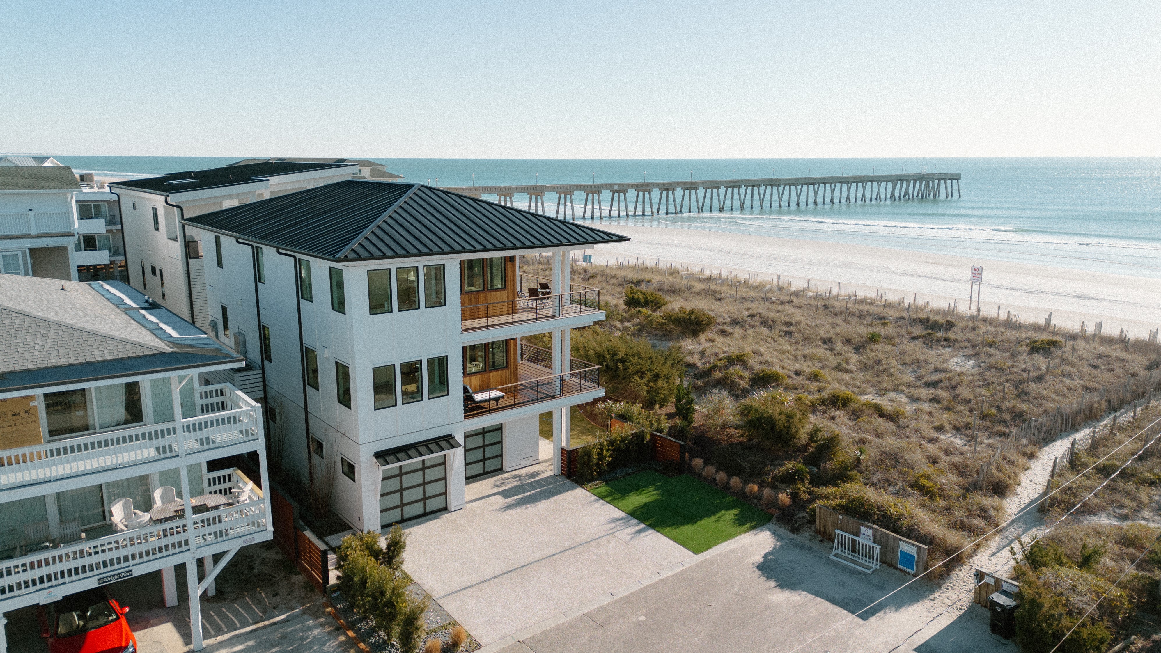 Oceanfront Wrightsville Beach getaway